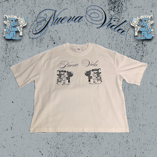Nueva Vida logo tee